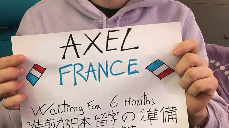 一名留学生对日本的旅行限制感到绝望