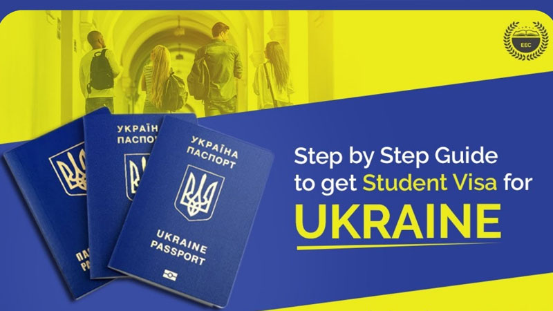 如何申请乌克兰学习签证?
