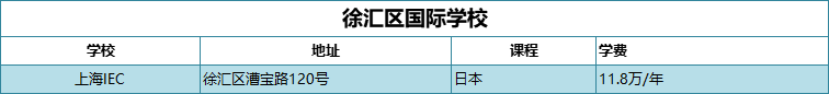 徐汇区国际学校